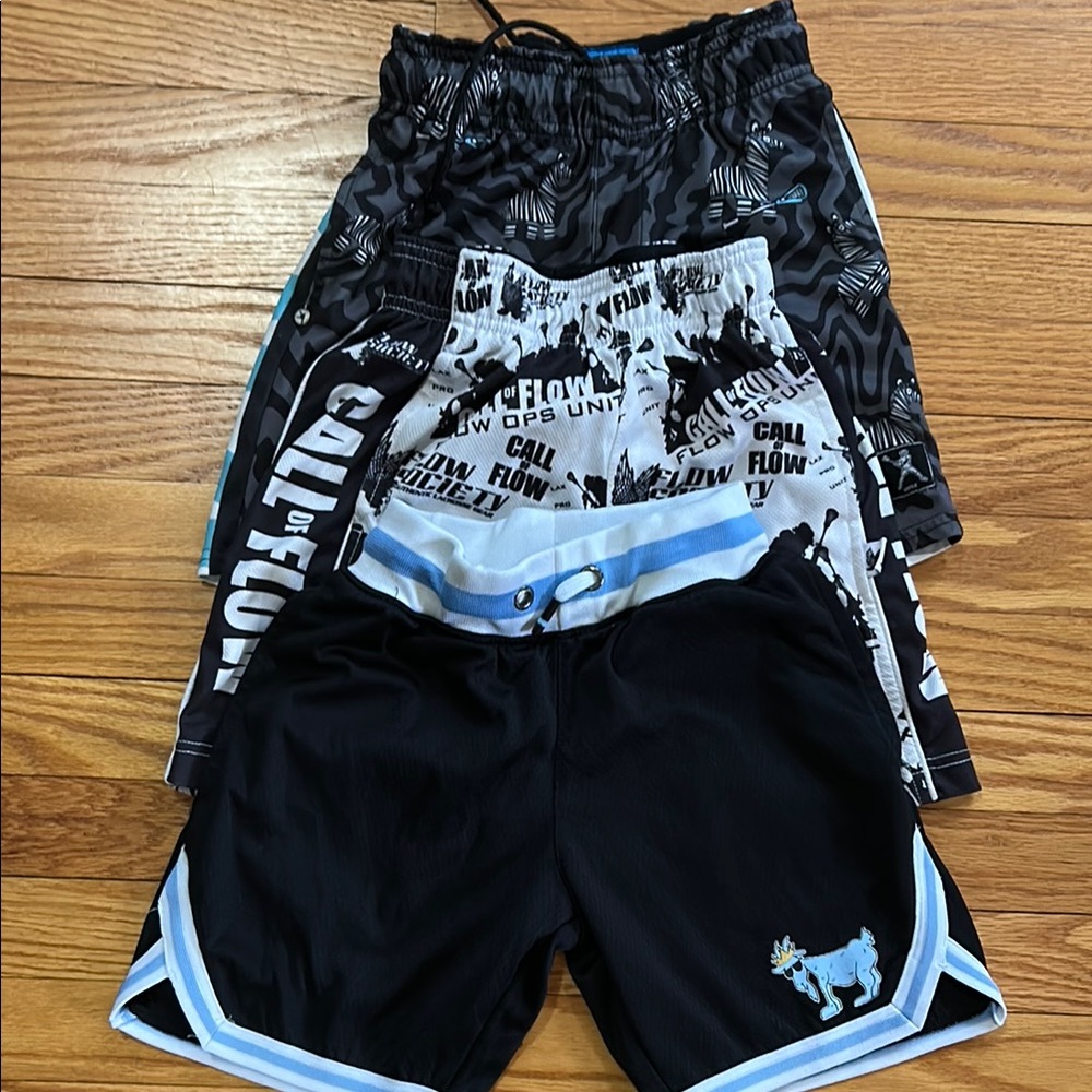 Men's Graphic Athletic Shorts Set